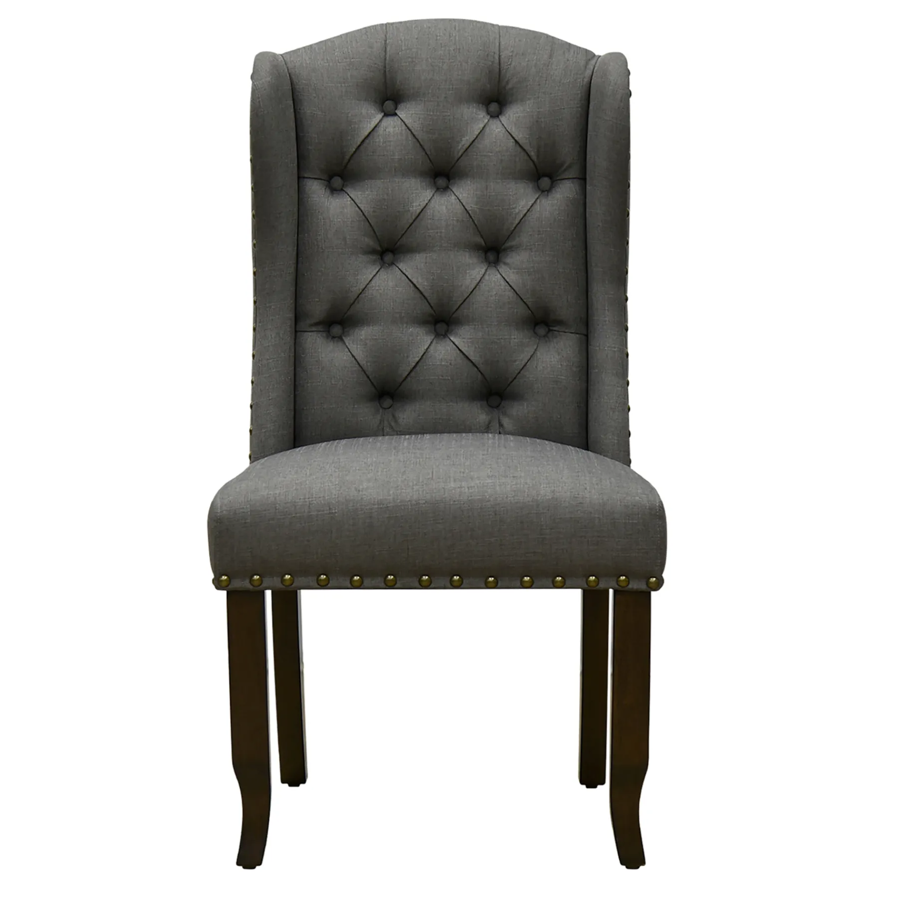 * Aahmad Charcoal Grey Dining Chair, Kd Online Discount< Dining Chairs & Benches