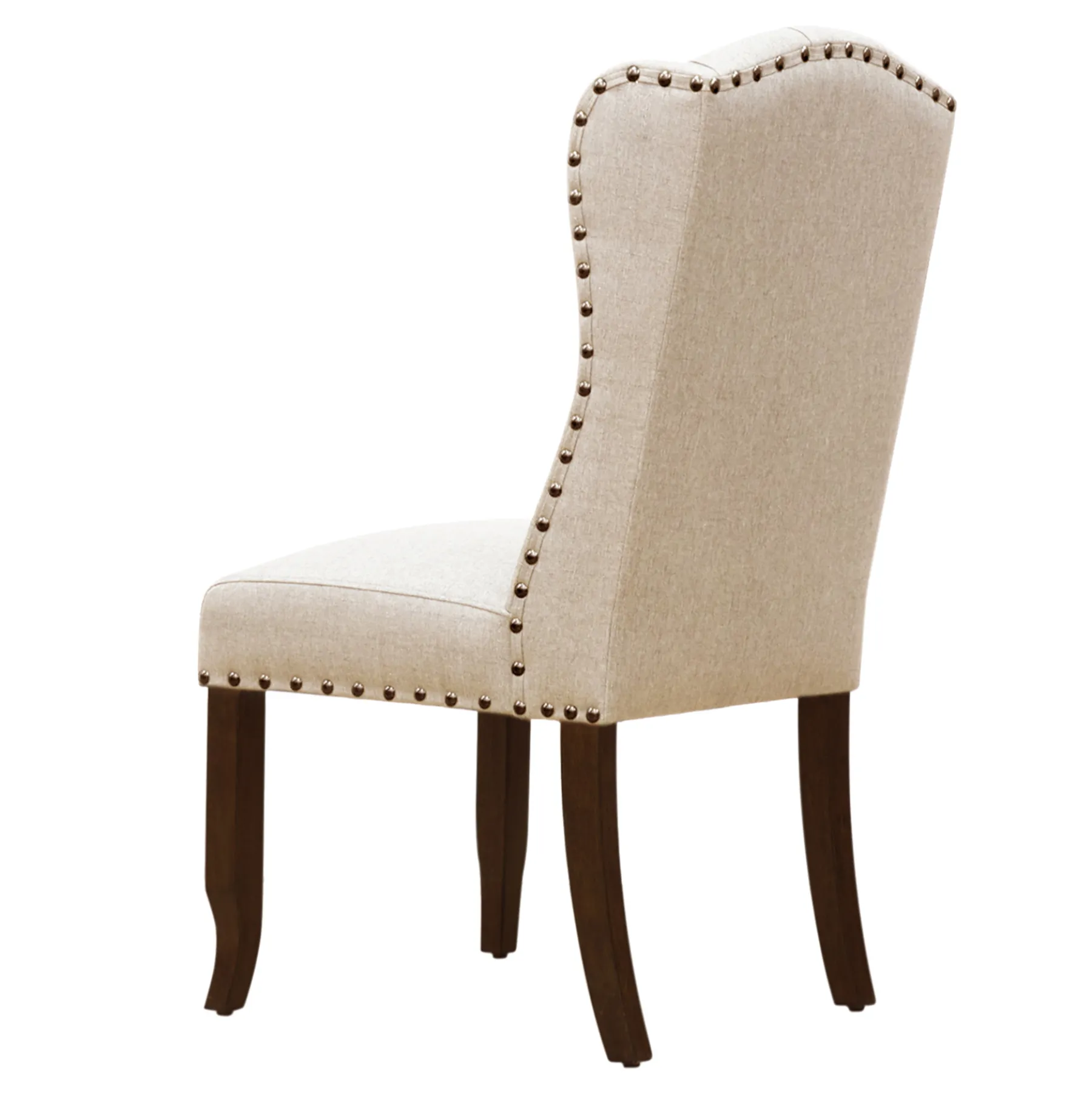 * Aahmad Winged Dining Chair, Natural Online Discount< Dining Chairs & Benches