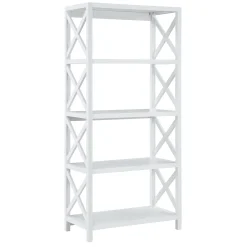* Adelaide White Bookshelf Gift Selection< Office