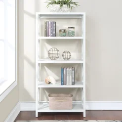 * Adelaide White Bookshelf Gift Selection< Office