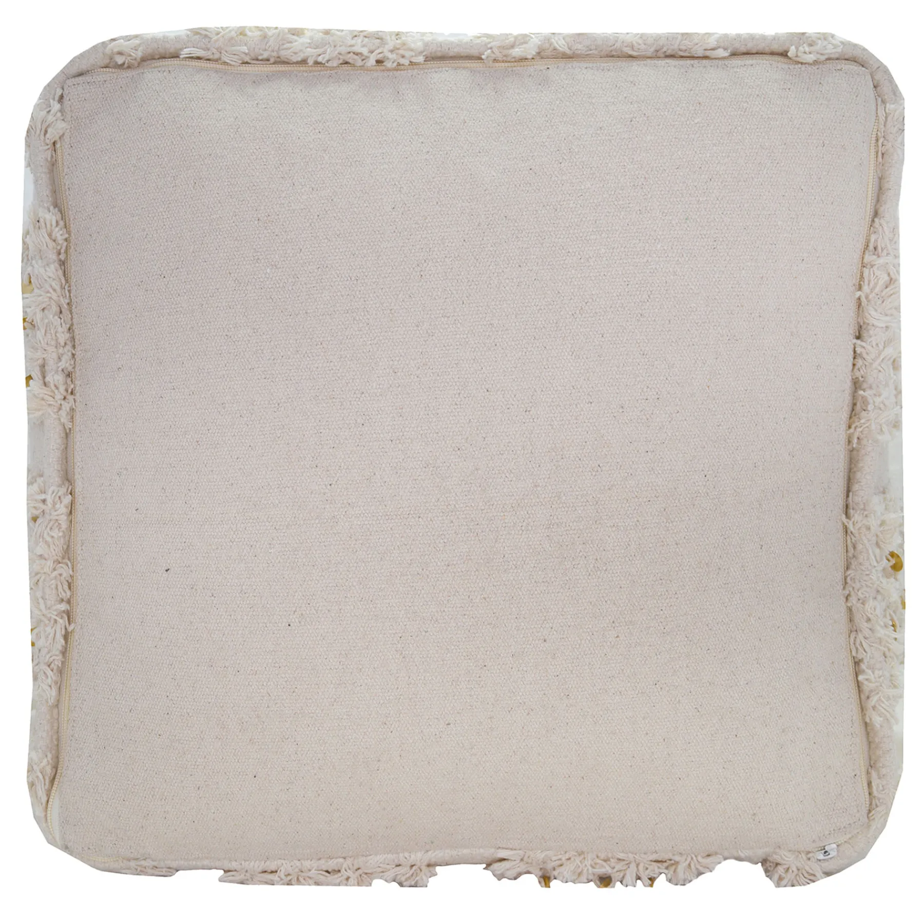 * Amala Sequin Tufted Pouf Premium< Ottomans & Poufs