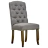 * Amina Charcoal Grey Dining Chair Ii Good Quality< Dining Chairs & Benches