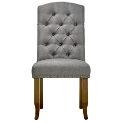 * Amina Charcoal Grey Dining Chair Ii Good Quality< Dining Chairs & Benches