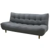 * Arya Grey Fabric Tufted Sofa Bed Bargain Sale< Sofas & Settees & Loveseats