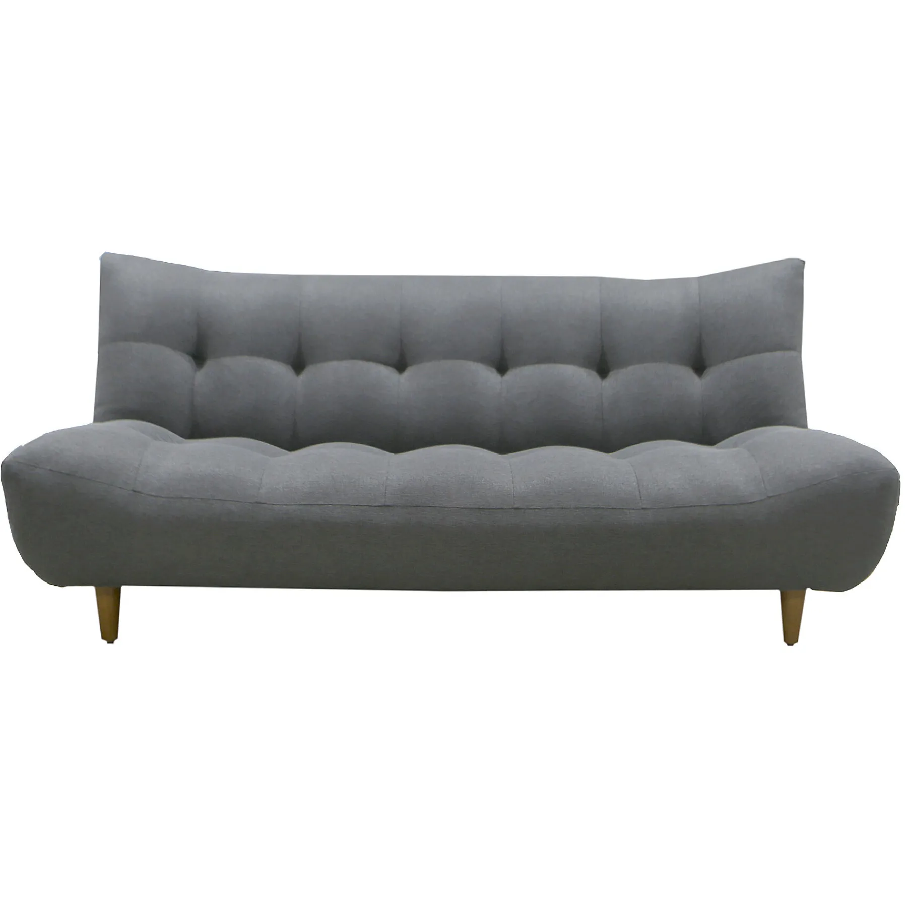 * Arya Grey Fabric Tufted Sofa Bed Bargain Sale< Sofas & Settees & Loveseats