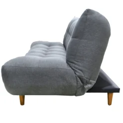* Arya Grey Fabric Tufted Sofa Bed Bargain Sale< Sofas & Settees & Loveseats