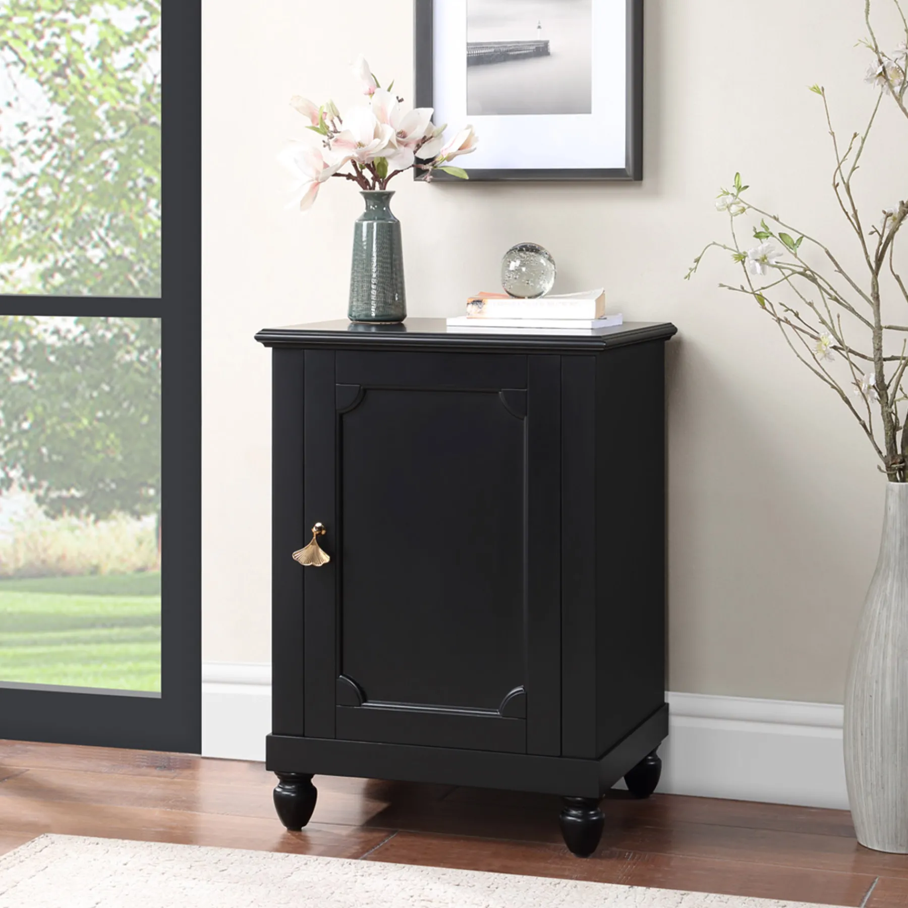 * Asbury 1-Door Cabinet Exquisite Gifts< Cabinets & Chests