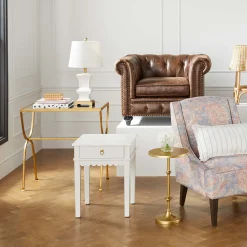 * Astoria Accent Table, Gold Outlet< Accent Tables