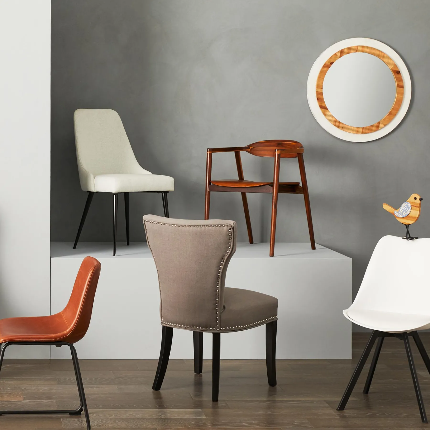 * Blake Brown Dining Chair Online Discount< Dining Chairs & Benches