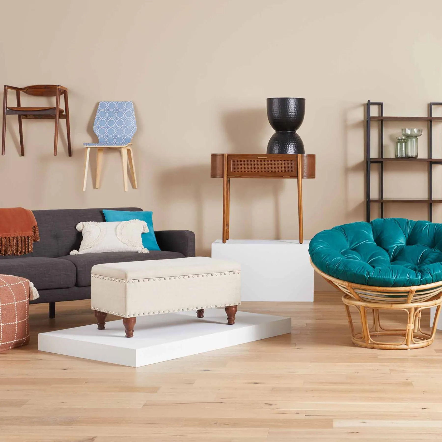 * Blake Brown Dining Chair Online Discount< Dining Chairs & Benches