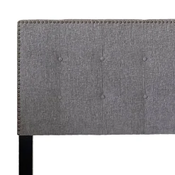 * Brian Cement Grey Headboard, King Low Price< Bedroom