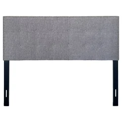 * Brian Cement Grey Headboard, Queen Less Expensive< Bedroom