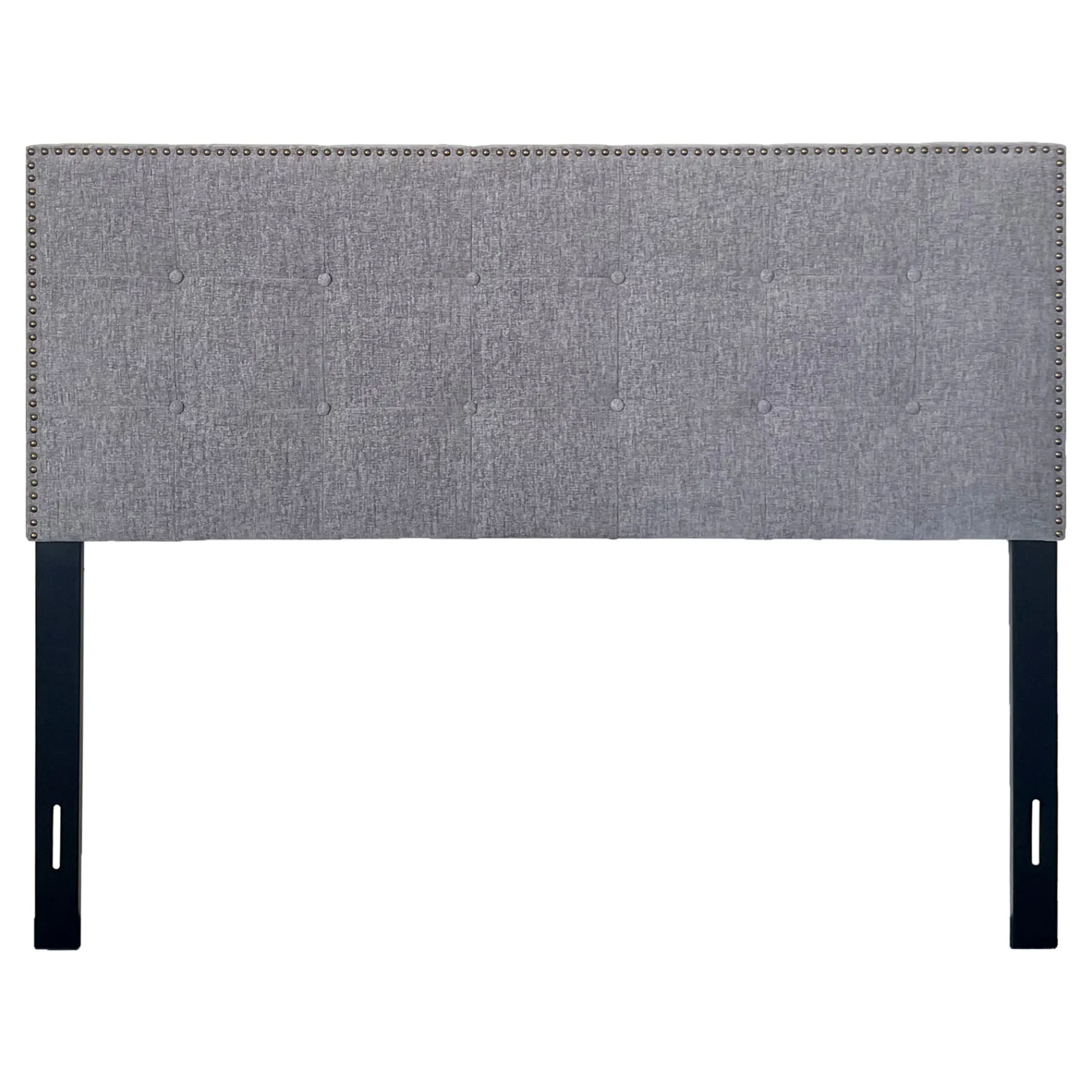 * Brian Cement Grey Headboard, Queen Less Expensive< Bedroom