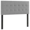 * Brian Grey Tufted Headboard, Queen Bargain Sale< Bedroom
