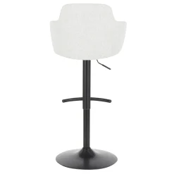 * Bryce Adjustable Barstool, Light Grey Opening Sales< Dining Tables & Sets