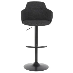 * Bryce Adjustable Barstool, Dark Grey Good Quality< Dining Tables & Sets