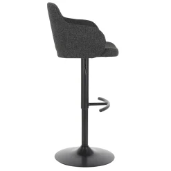 * Bryce Adjustable Barstool, Dark Grey Good Quality< Dining Tables & Sets