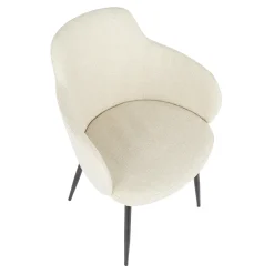 * Bryce Dining Chair, Cream Outlet< Dining Chairs & Benches