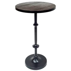 * Calvin Black Metal Accent Table, 22 Less Expensive< Accent Tables