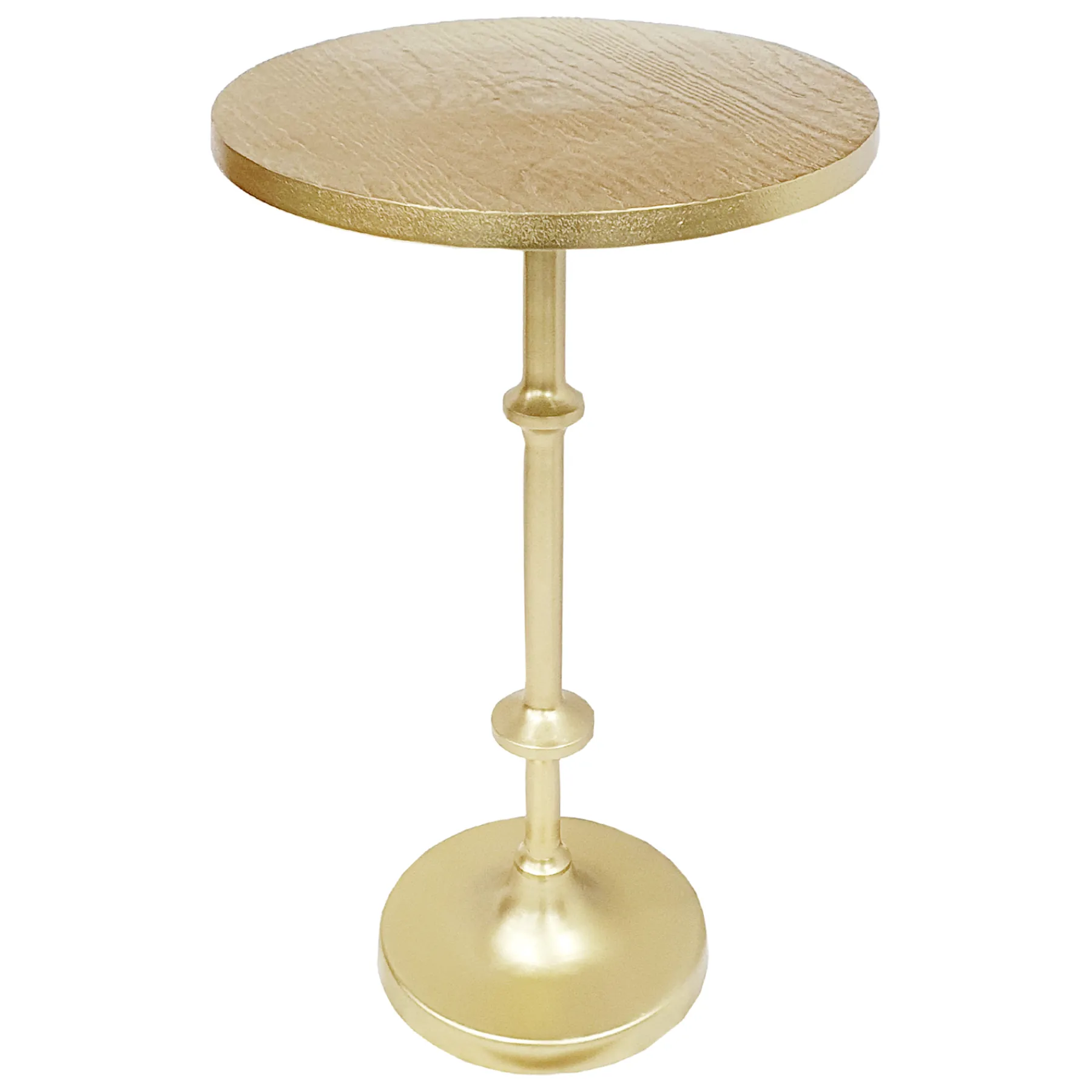 * Calvin Gold Metal Accent Table, 22 Opening Sales< Accent Tables