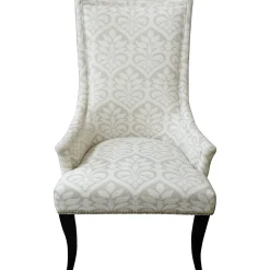 * Chatham Fiona White Accent Chair Premium< Accent Chairs