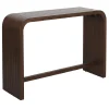 * Cora Curved Wood Console Table Exquisite Gifts< Entryway Furniture