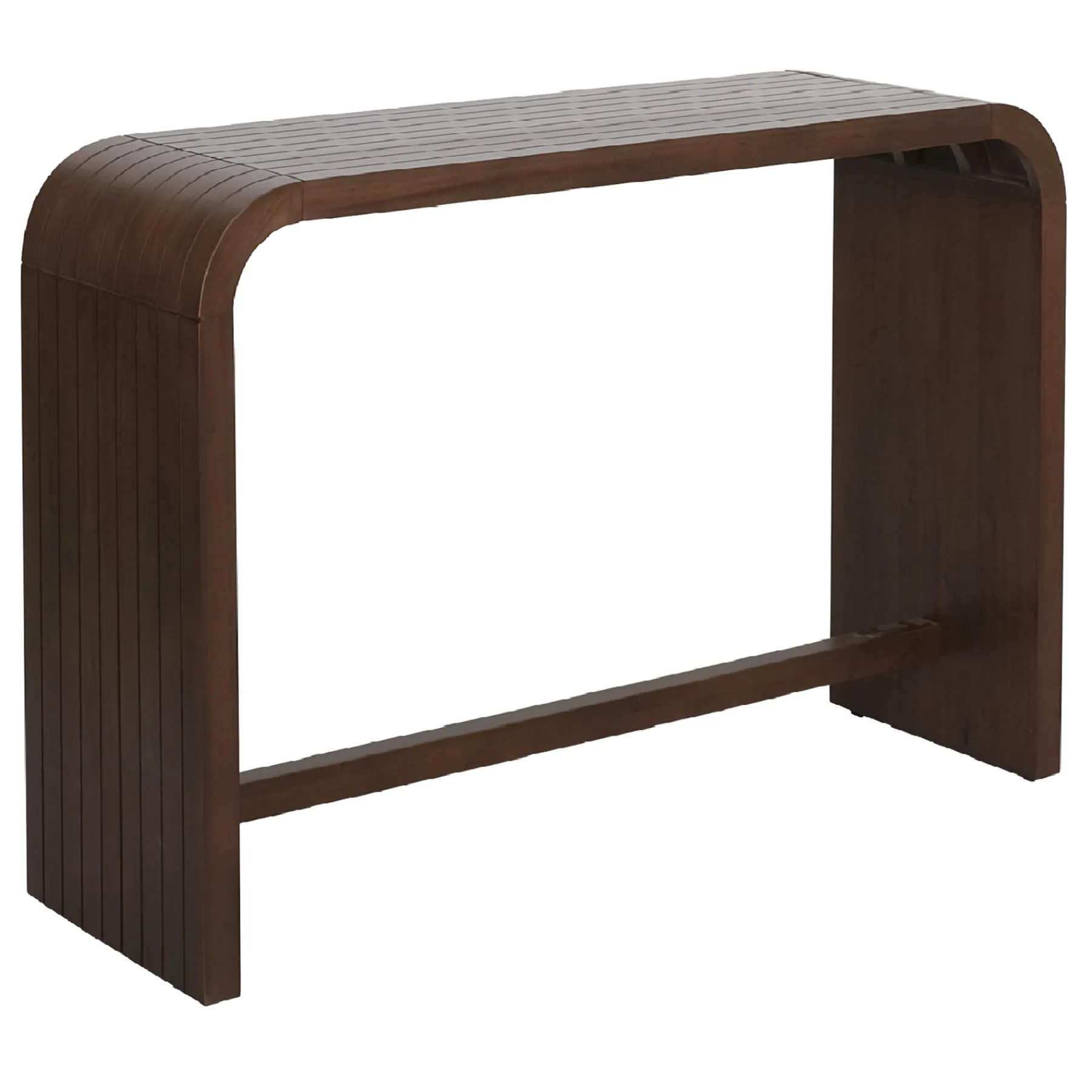 * Cora Curved Wood Console Table Exquisite Gifts< Entryway Furniture