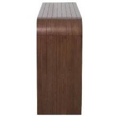 * Cora Curved Wood Console Table Exquisite Gifts< Entryway Furniture