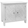 * Coventry White Cross Cabinet Bargain Sale< Cabinets & Chests