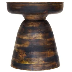 * Dark Brown Wood Accent Table Opening Sales< Accent Tables