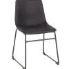 * Drake Modern Industrial Dining Chair, Dark Grey Promotion< Dining Chairs & Benches