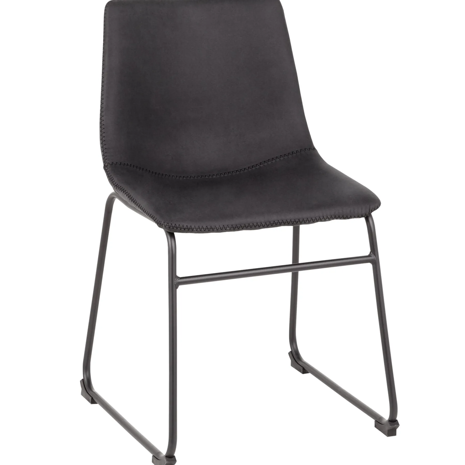 * Drake Modern Industrial Dining Chair, Dark Grey Promotion< Dining Chairs & Benches