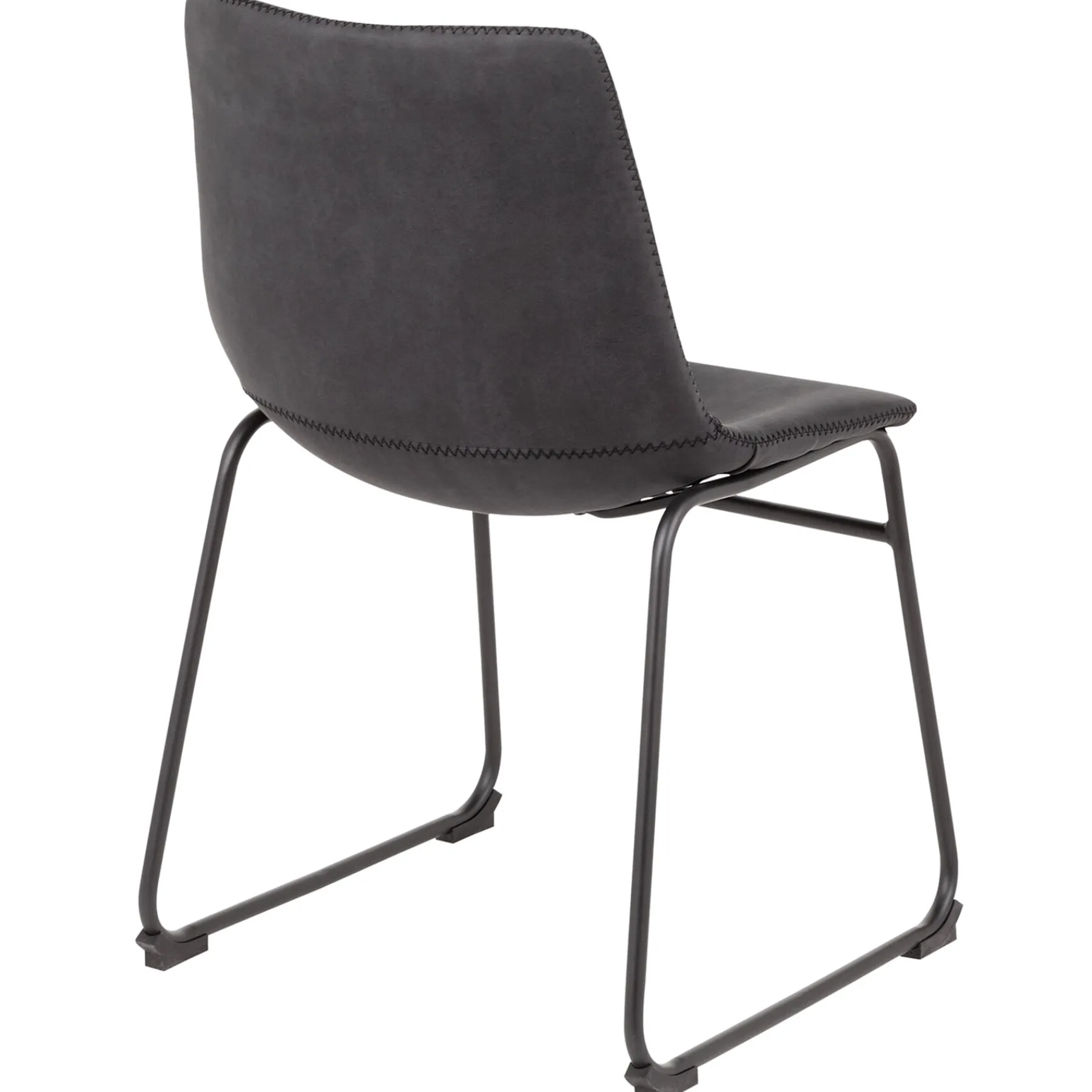 * Drake Modern Industrial Dining Chair, Dark Grey Promotion< Dining Chairs & Benches