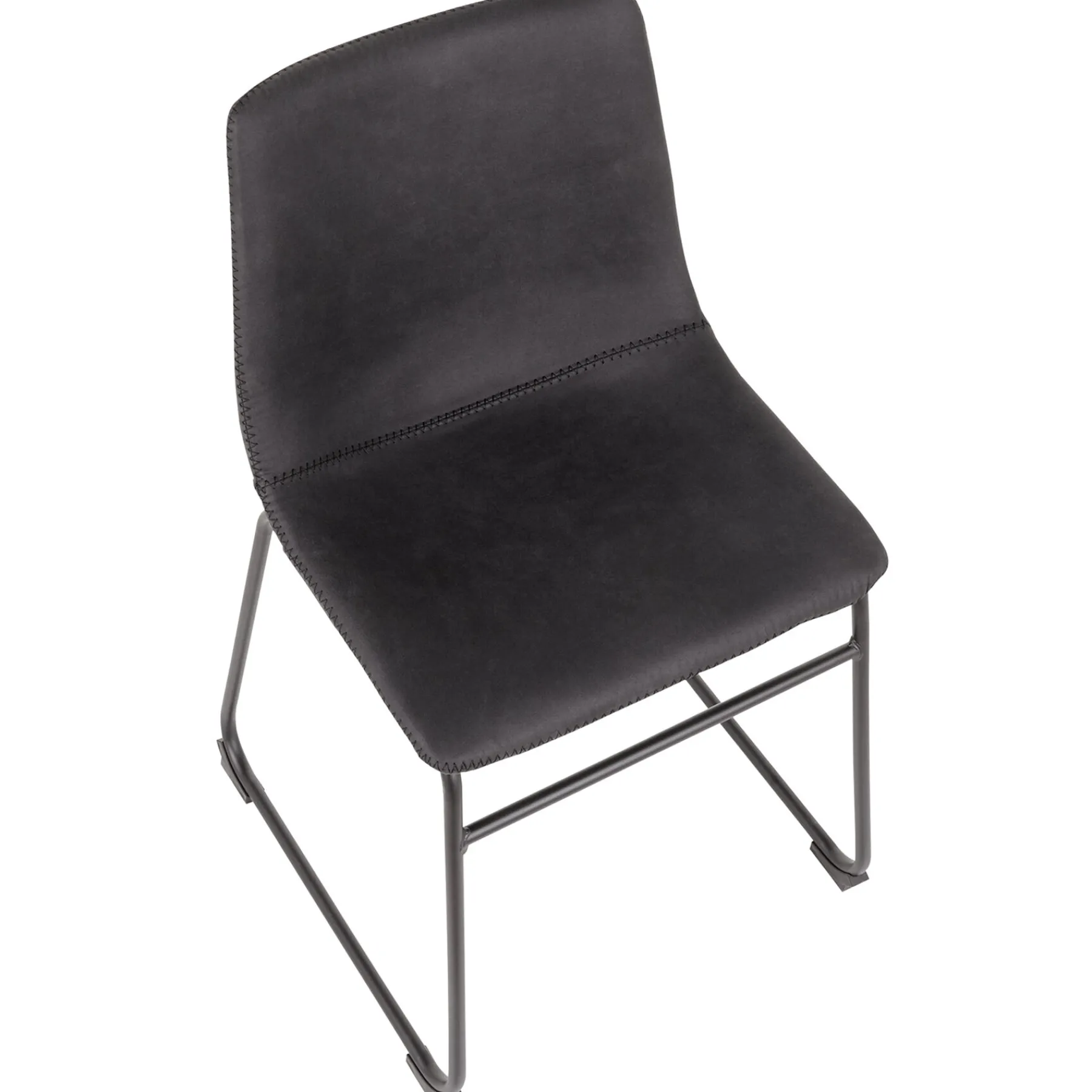 * Drake Modern Industrial Dining Chair, Dark Grey Promotion< Dining Chairs & Benches