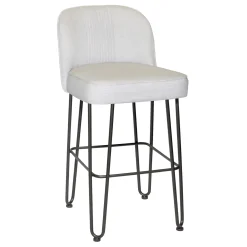 * Ellen Light Grey Barstool, 30 Clearance< Barstools