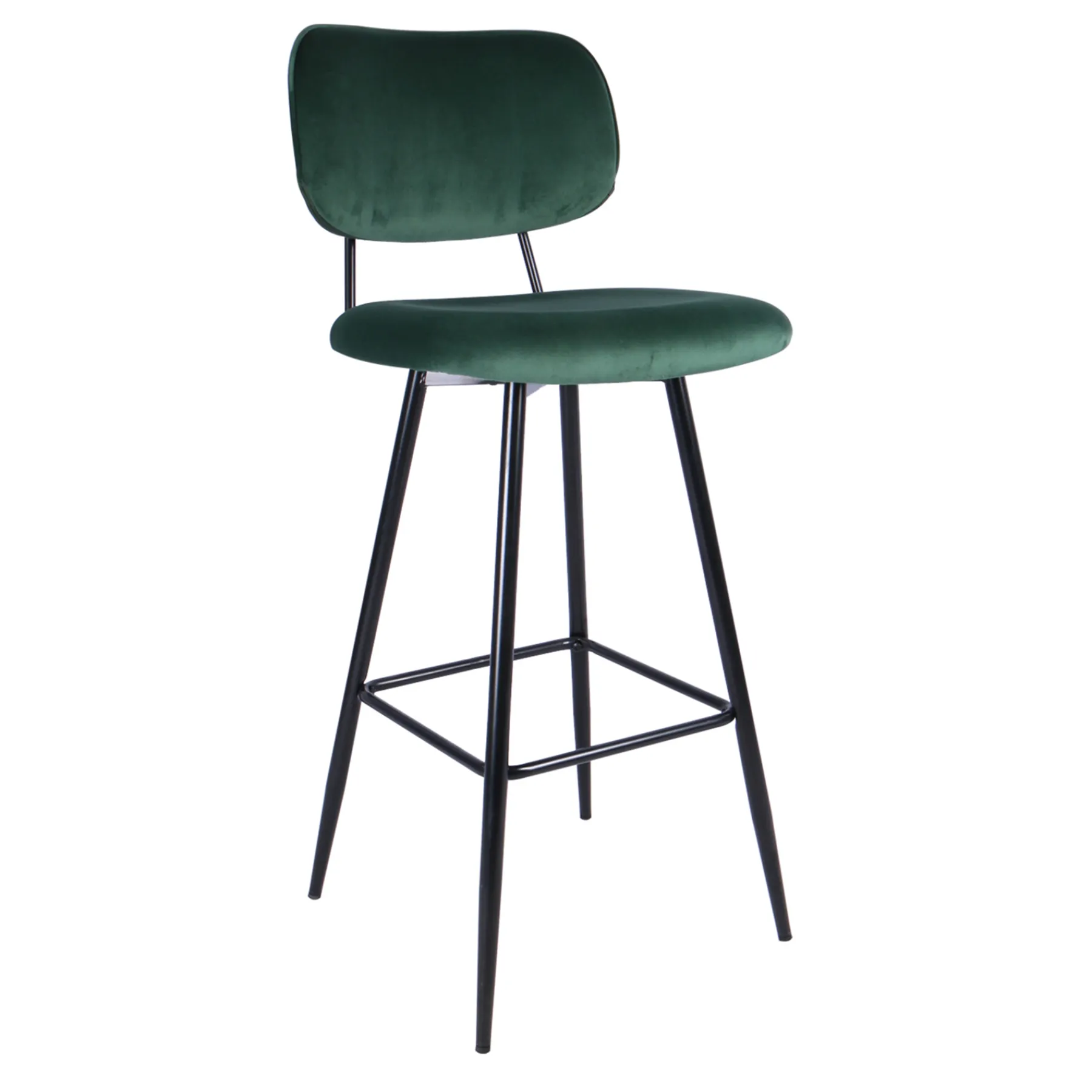 * Emerald Velvet Barstool Exquisite Gifts< Barstools
