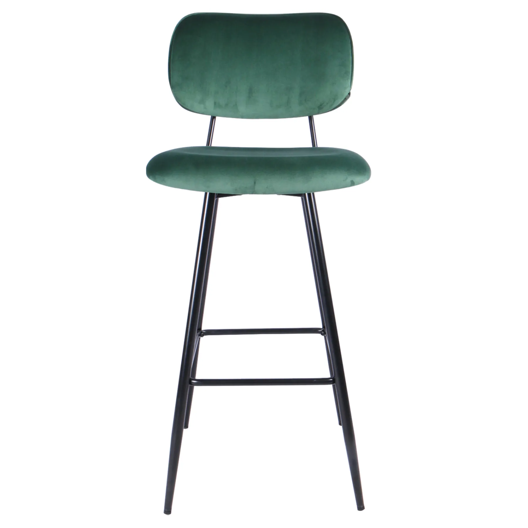 * Emerald Velvet Barstool Exquisite Gifts< Barstools