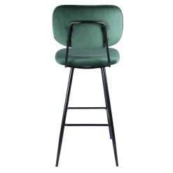 * Emerald Velvet Barstool Exquisite Gifts< Barstools