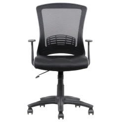 * Enzo Black Adjustable Office Chair Less Expensive< Office