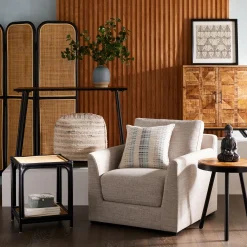* Fallon Chair Linen Good Quality< Accent Chairs