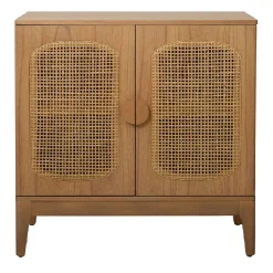 * Found & Fable Lena Rattan Cabinet Opening Sales< Cabinets & Chests