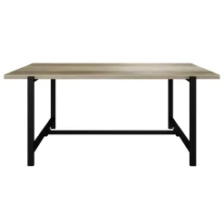 * Found & Fable Loggy Wood & Metal Dining Table, 71 Good Quality< Dining Tables & Sets