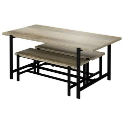 * Found & Fable Loggy Wood & Metal Dining Table, 71 Good Quality< Dining Tables & Sets