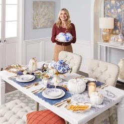 * Grace Mitchell Cortana White Wooden Dining Table Promotion< Dining Tables & Sets