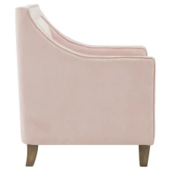 * Grace Mitchell Erie Blush Accent Chair Discount< Accent Chairs