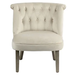 * Grace Mitchell Roxanne Accent Chair, Ivory Promotion< Accent Chairs
