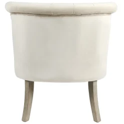 * Grace Mitchell Roxanne Ivory Accent Chair Featured< Accent Chairs