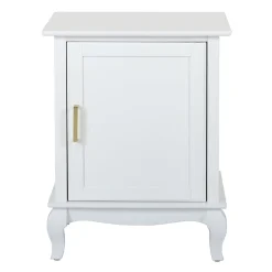 * Grace Mitchell Scarlett White 1-Door Cabinet Promotion< Cabinets & Chests