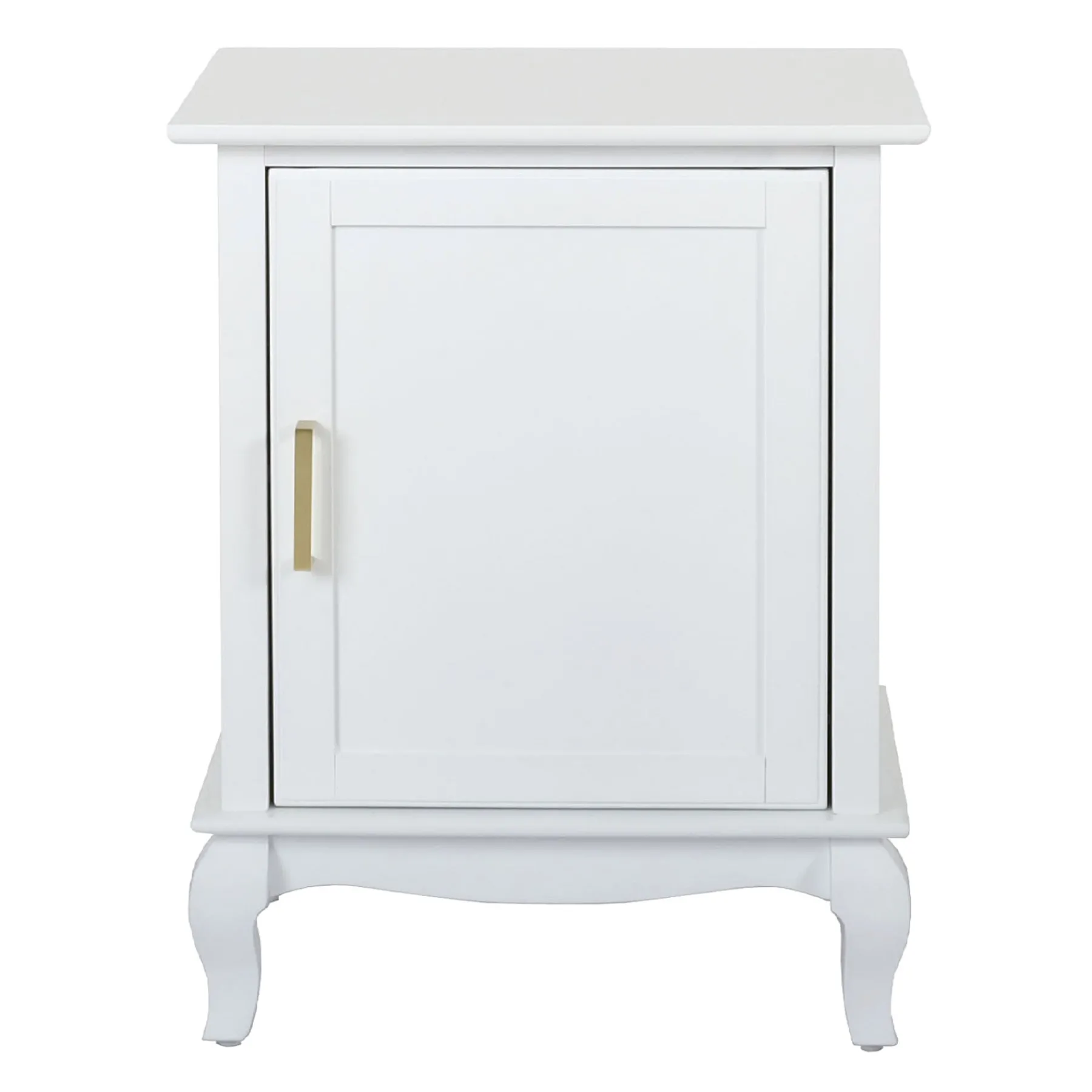* Grace Mitchell Scarlett White 1-Door Cabinet Promotion< Cabinets & Chests