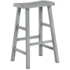 * Grey Saddle Barstool, 29 Online Discount< Barstools